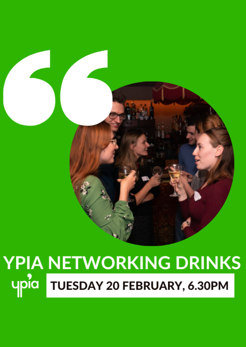 POSTPONED: YPIA Networking Drinks - YPIA Event